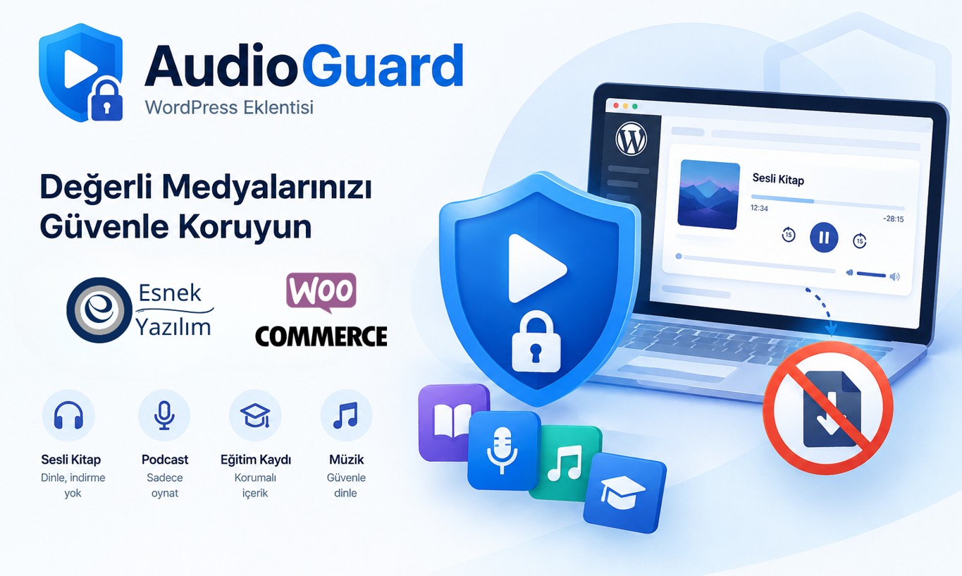 Audio Guard - WPPlugin (1 Yıllık Lisans)